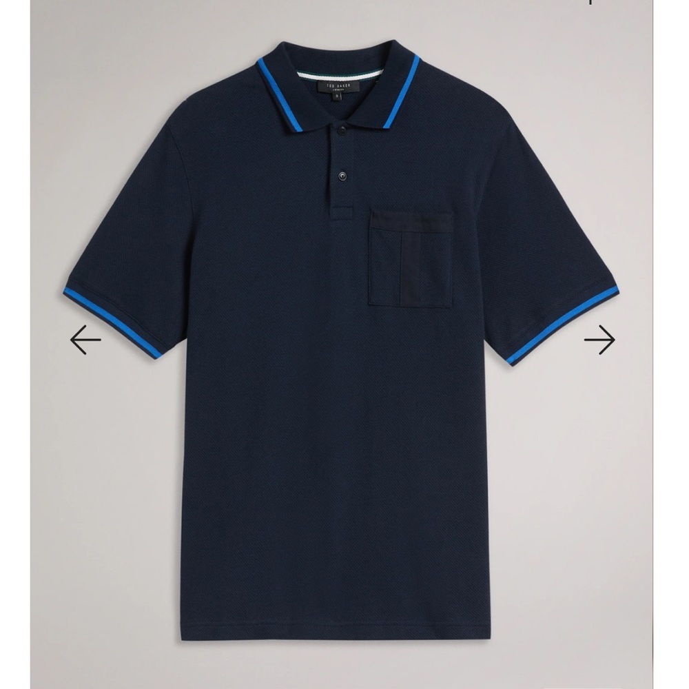 Ted Baker Men’s Polo - Size 3 Medium NWT
